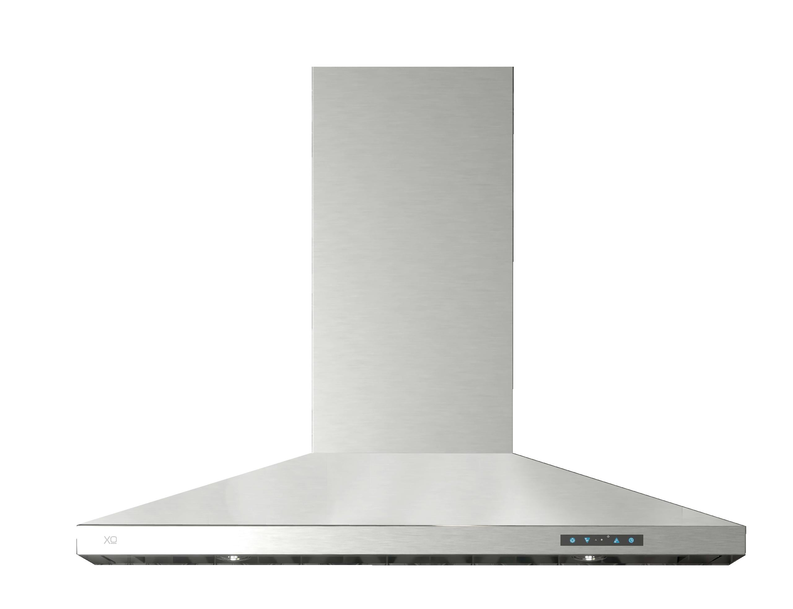 36" CCC 600/395 CFM Italian Made Wall Mount Chimney Range Hood Stainless