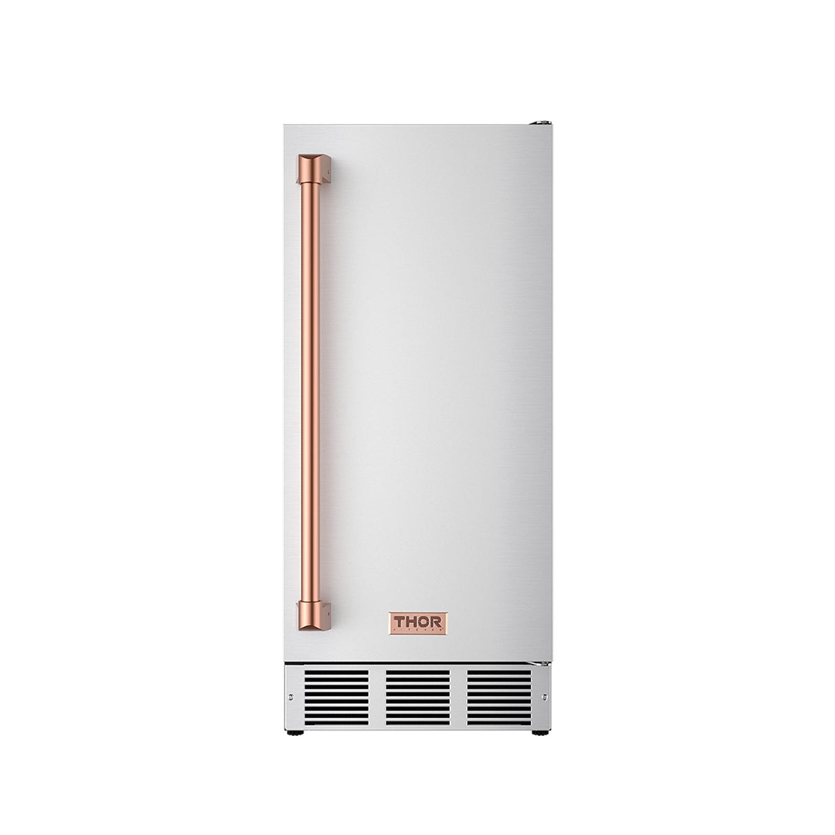 15 Inch Undercounter Built-in/freestanding Ice Maker In Stainless Steel/rose Gold Gordon Ramsay Series