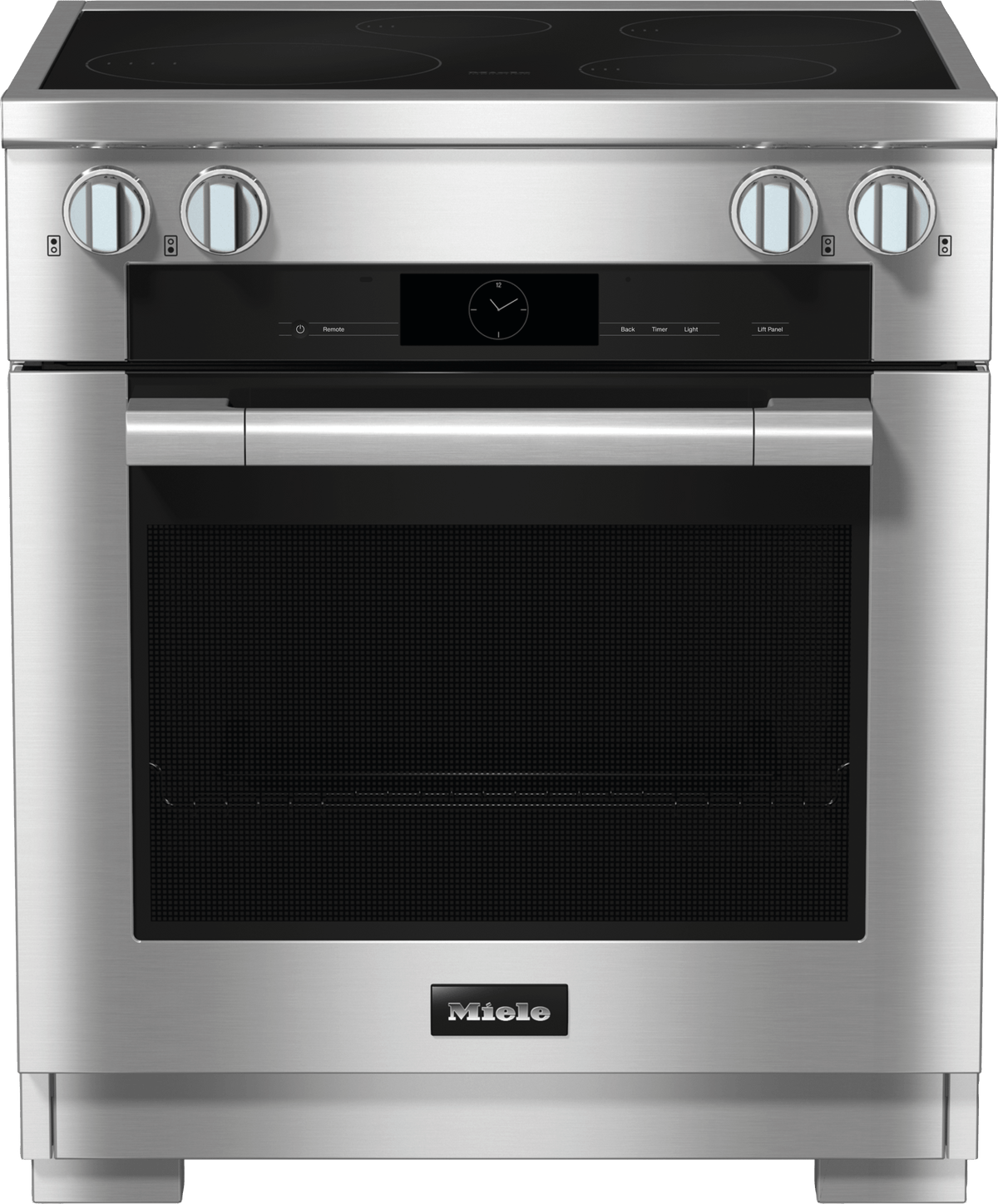 HR 1622-3 I Clean Touch Steel - 30" Range Fully electric model with induction cooktop and M Touch controls