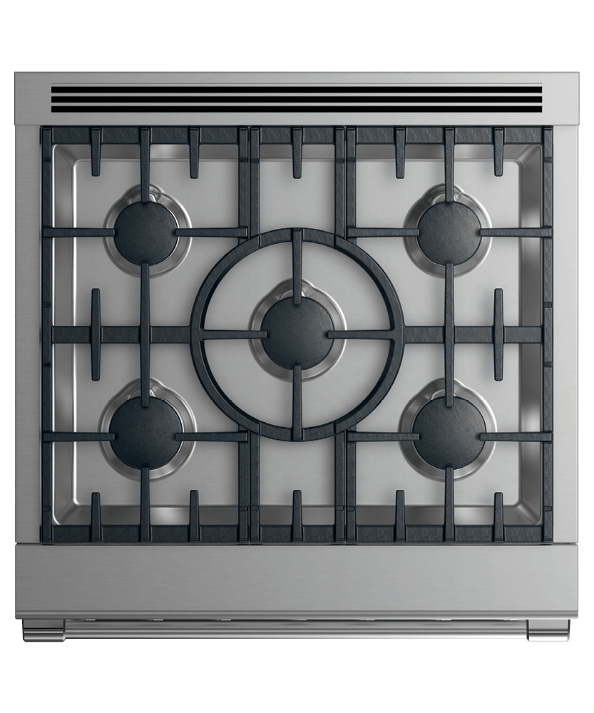 Gas Range, 30", 5 Burners