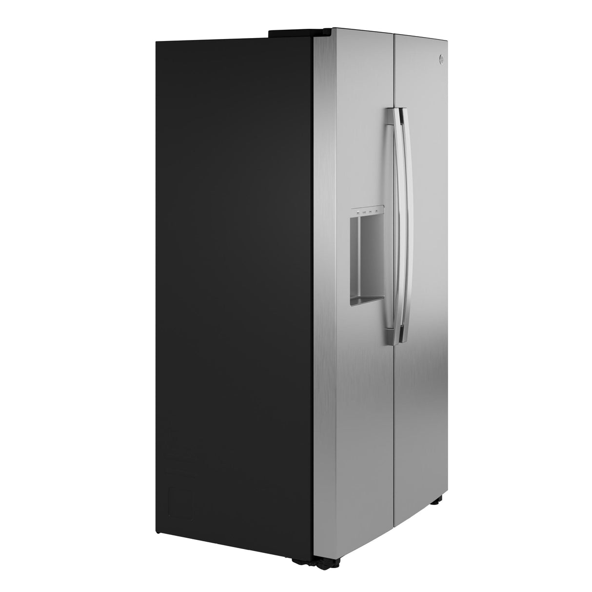 GE® 23.5 Cu. Ft. Counter-Depth Side-By-Side Refrigerator with LED Light Walls and Extra Tall Dispenser