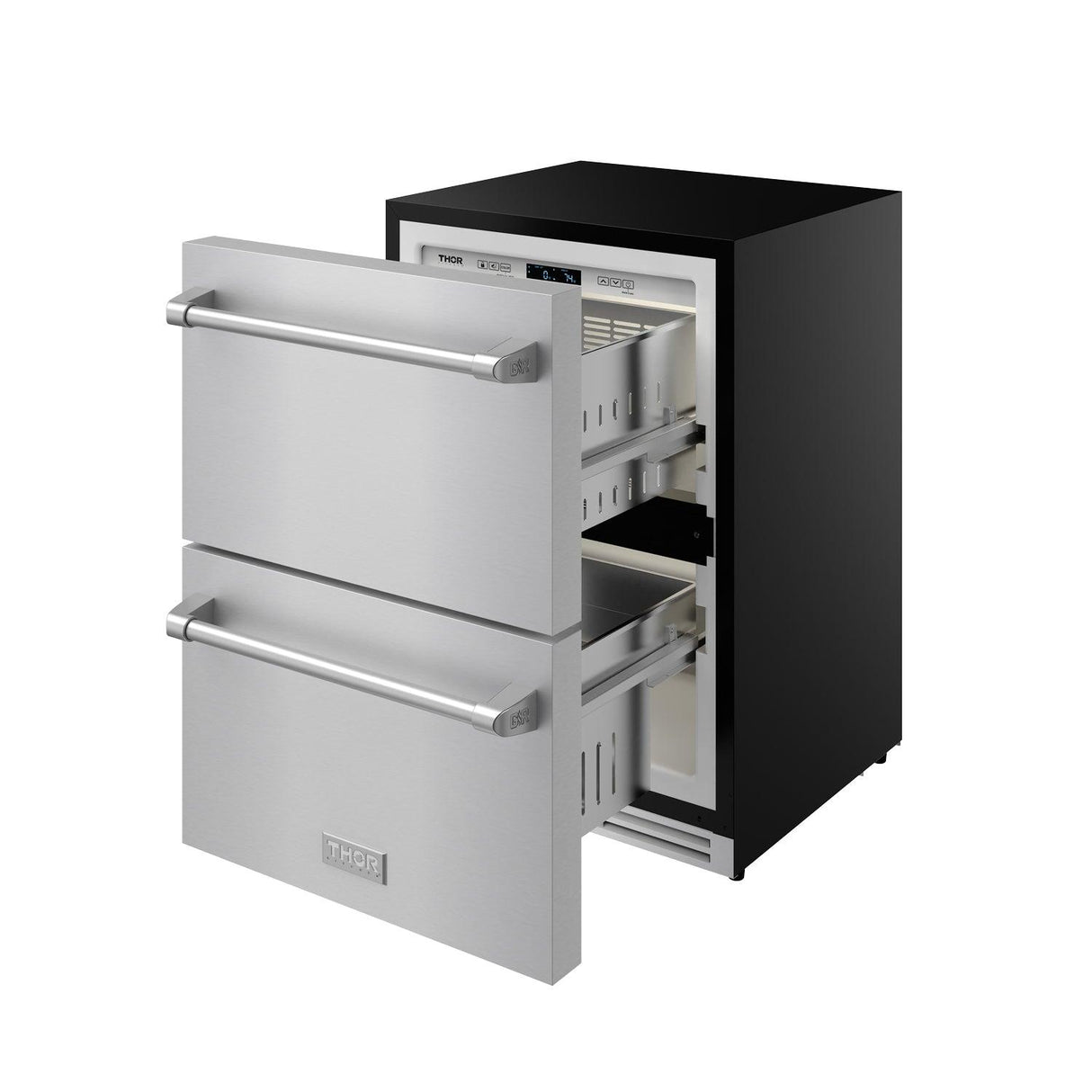 24 Inch Undercounter Built-in / Freestanding Drawer Freezer - Stainless Steel Gordon Ramsay Series