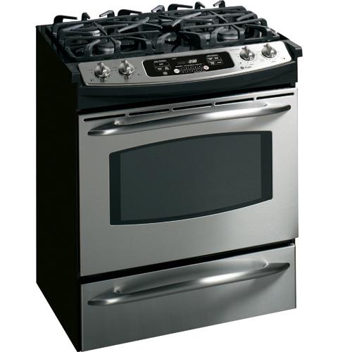GE Profile 30" Slide-In Gas Range