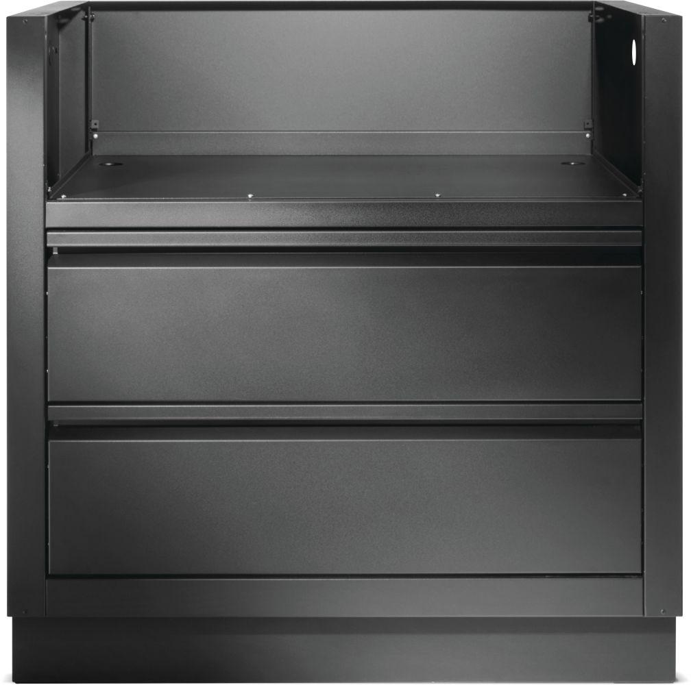 OASIS Under Grill Cabinet for Built-in BIG32, BI32, BIG32FT, Matte/Matt Black