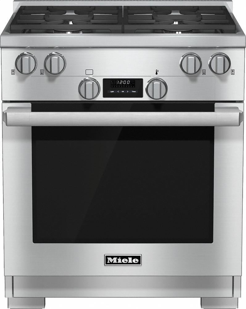 HR 1124 LP 30 inch range All Gas with DirectSelect, Twin convection fans and M Pro dual stacked burners