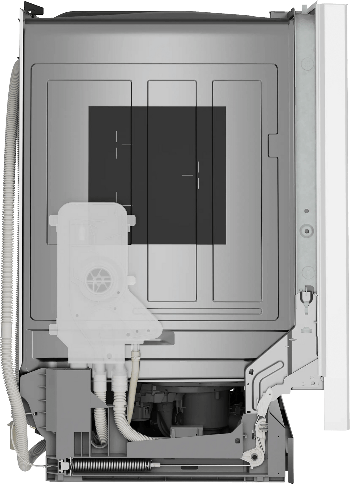 300 Recessed Handle, 48 dBA, Standard 3rd Rack, PureDry - WH