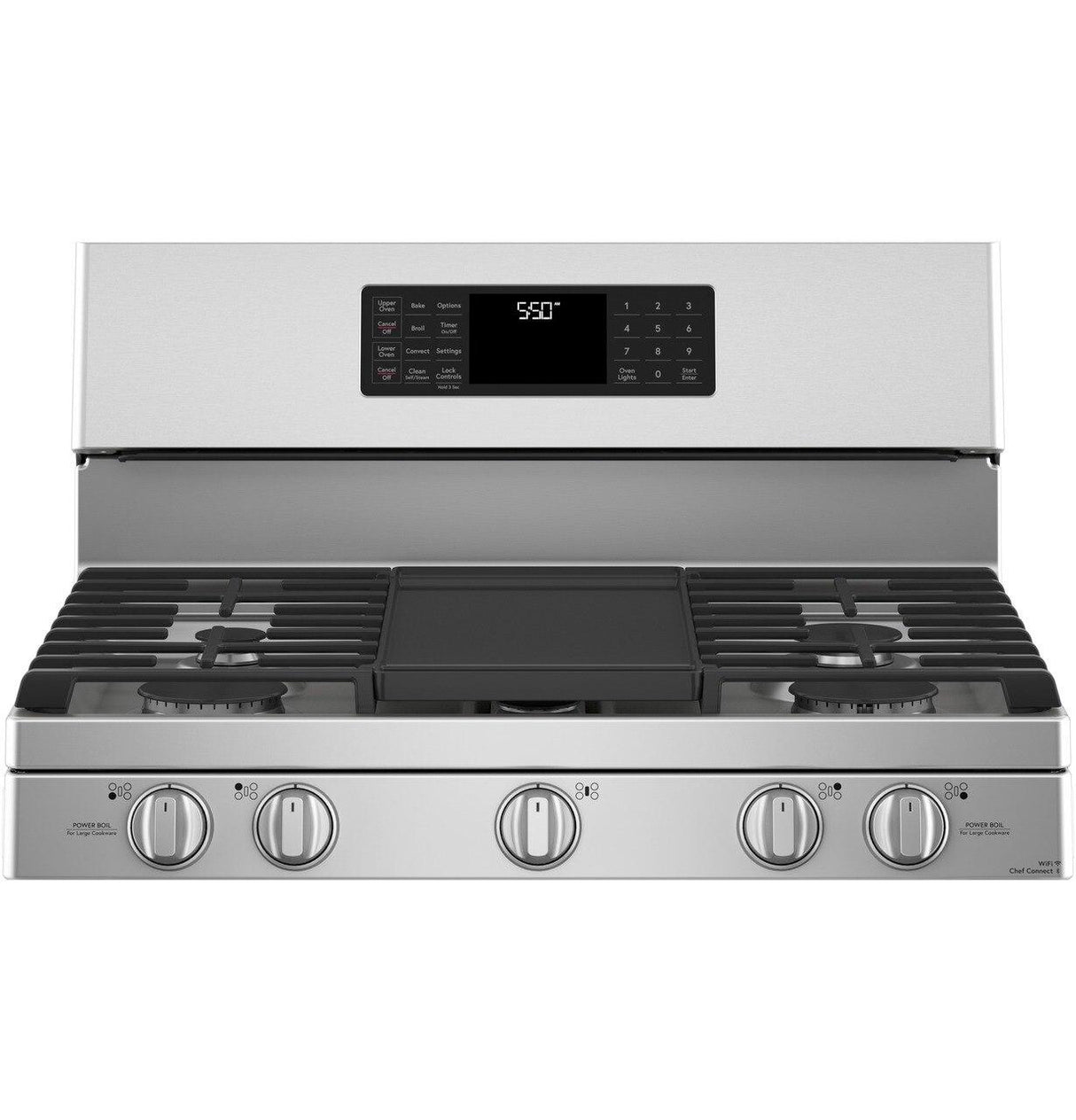 Café™ 30" Smart Free-Standing Gas Double-Oven Range with Convection