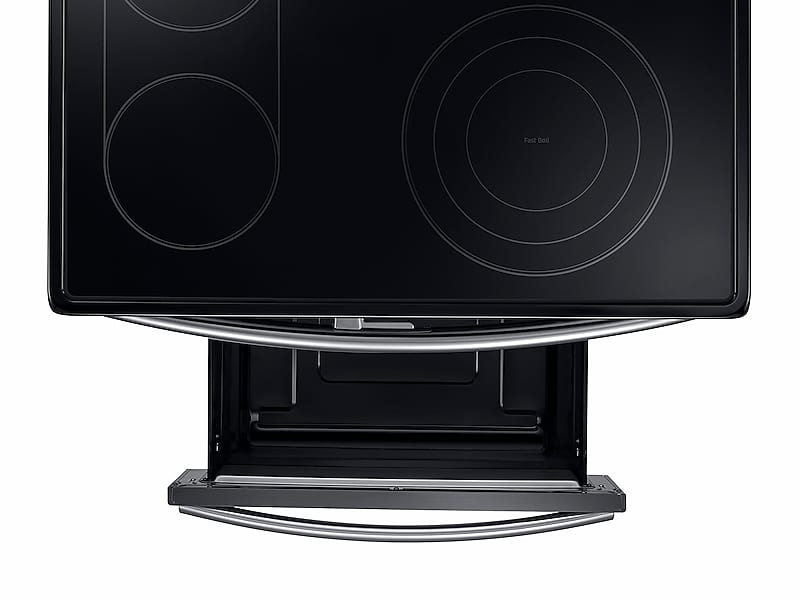 5.9 cu. ft. Freestanding Electric Range with Flex Duo™ & Dual Door in Black Stainless Steel