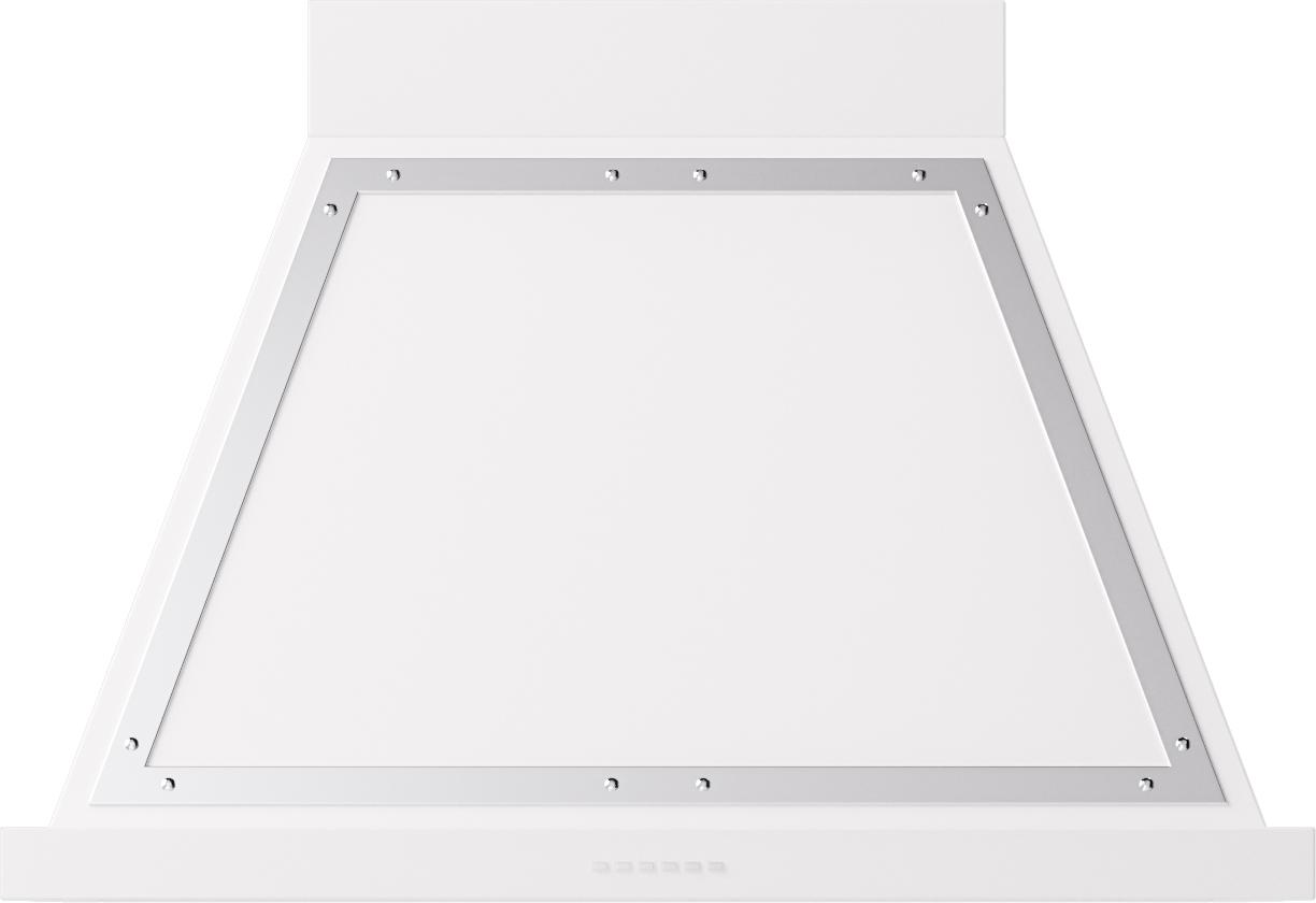 ILVE UANB36WHC Nostalgie 36" Hood in White with Chrome trim