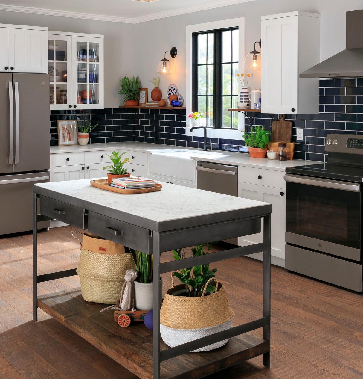 GE® ENERGY STAR® Top Control with Plastic Interior Dishwasher with Sanitize Cycle & Dry Boost