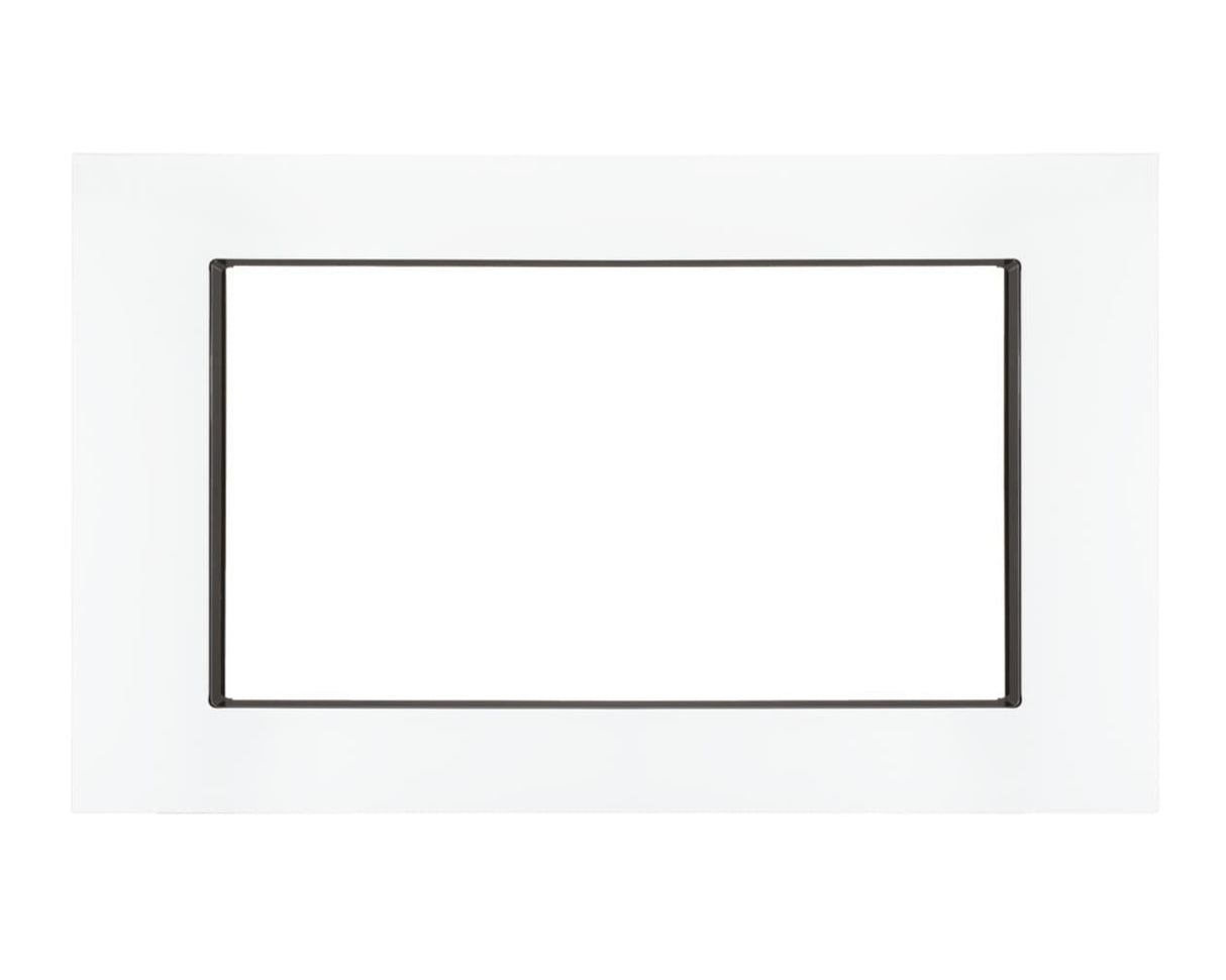 30" White Microwave Trim Kit