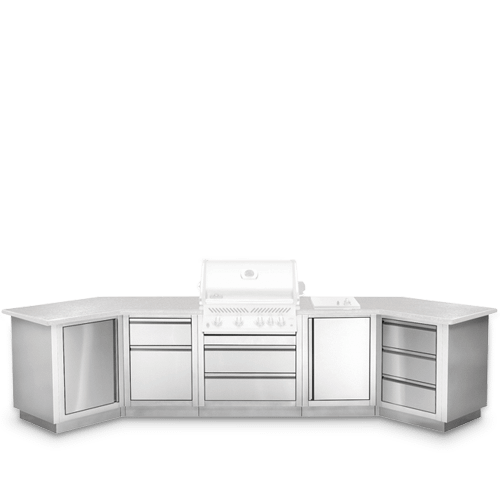Oasis Modular Islands with the BIPRO500 Grill Head