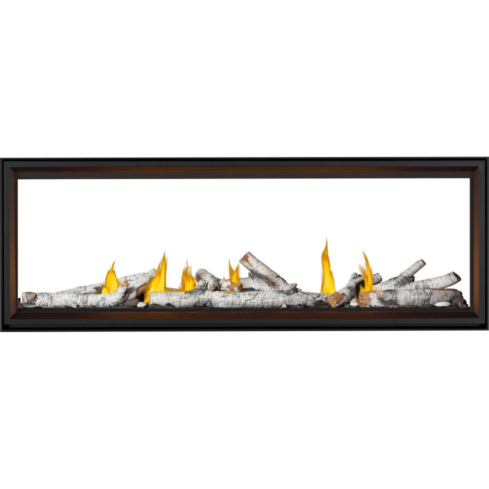 Tall Linear Vector? 74 See Through Direct Vent Gas Fireplace