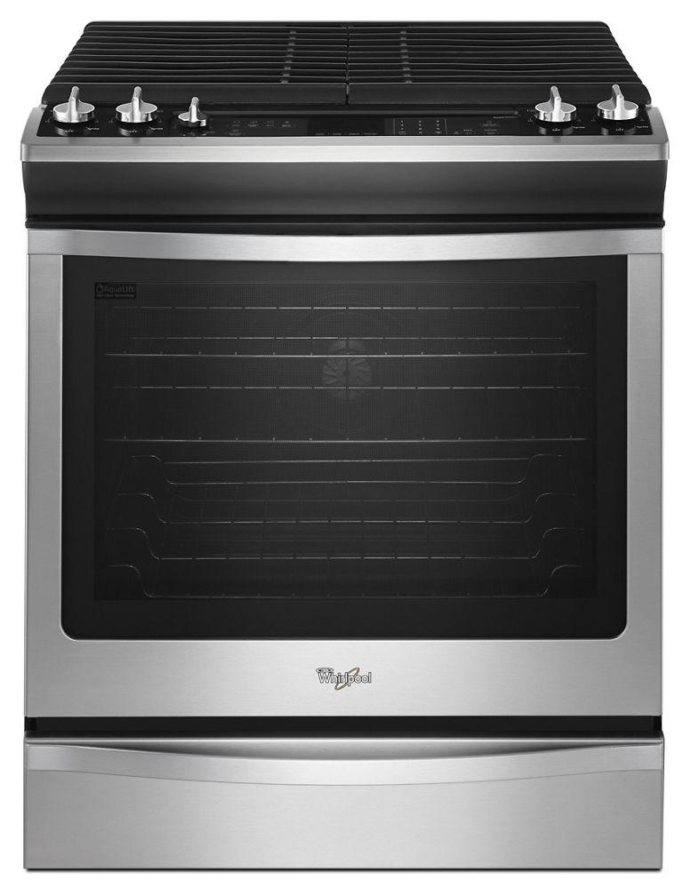 5.8 cu. ft. Front-Control Gas Stove with Fan Convection