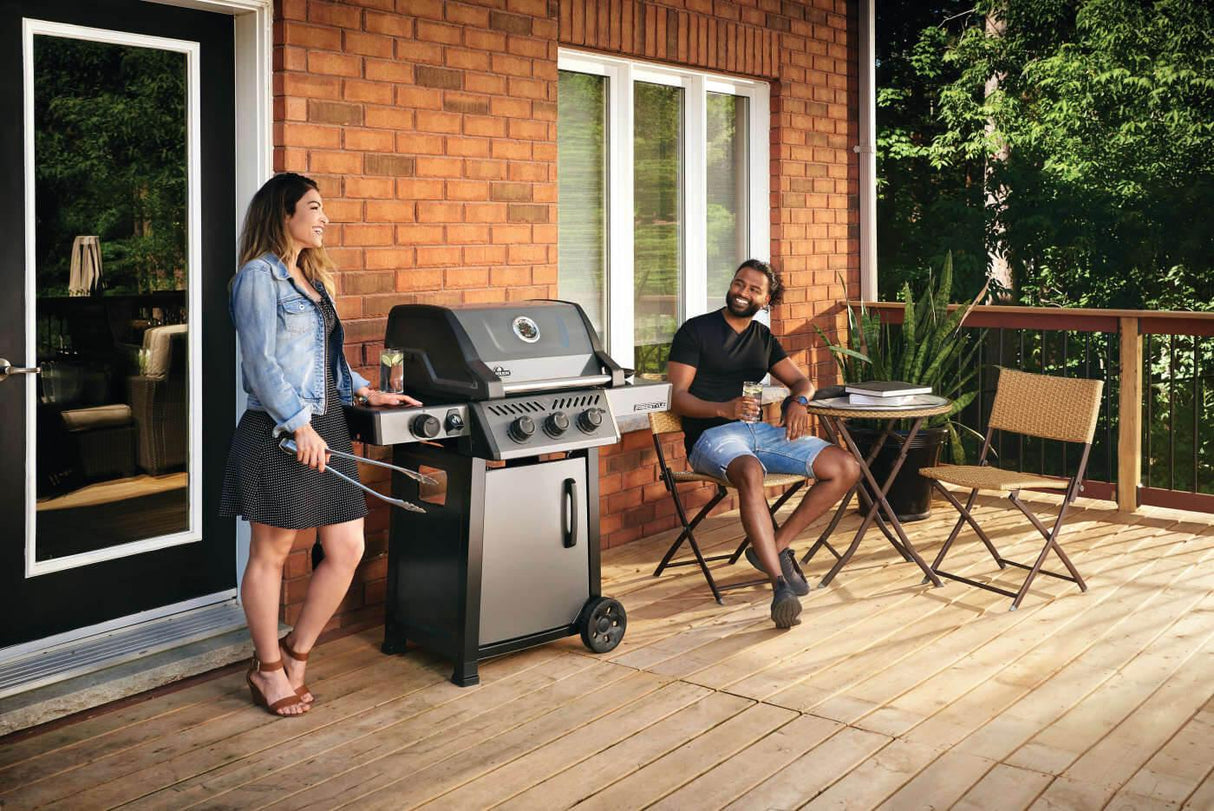 Freestyle? 365 SB with Range Side Burner , Propane, Graphite Grey