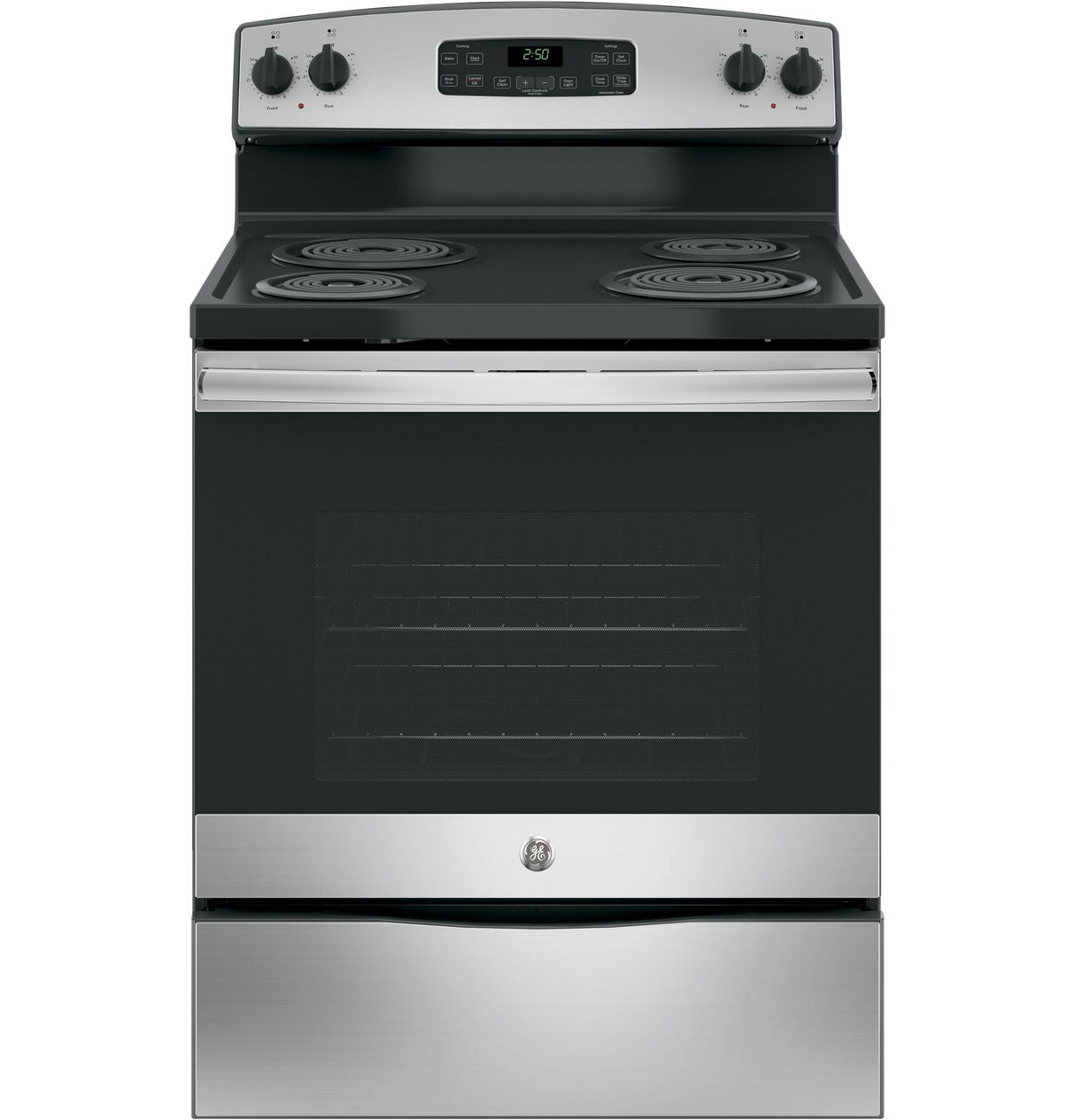 GE® 30" Free-Standing Electric Range