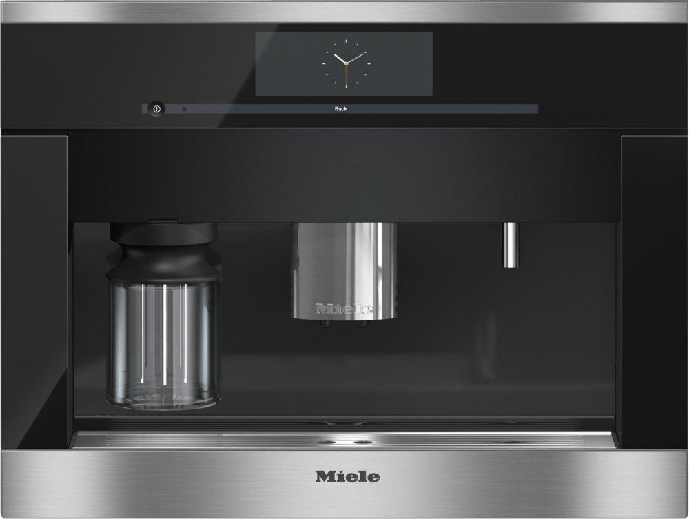 CVA 6805 - Built-in coffee machine with bean-to-cup system - the Miele all-rounder for the highest demands.