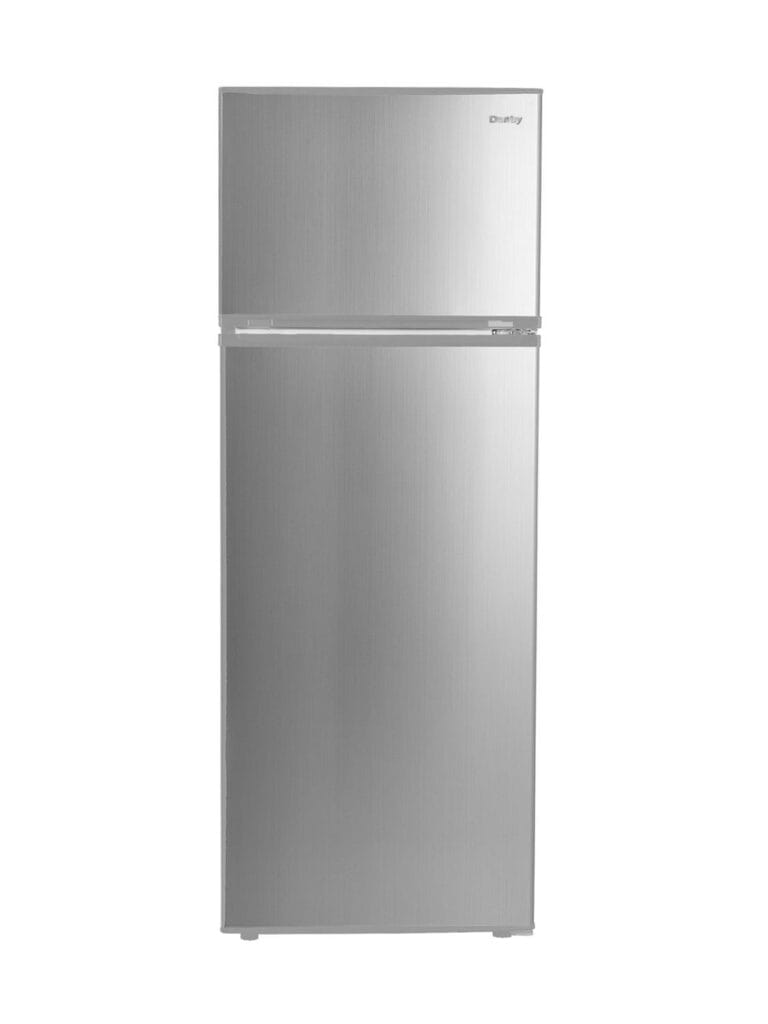 Danby 7.4 cu. ft. Partial Defrost Fridge in Stainless Steel Look
