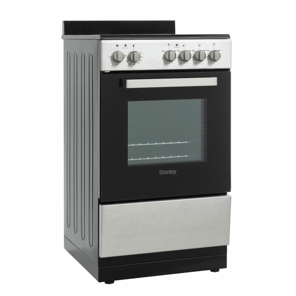 Danby 20" Wide Electric Range in Stainless Steel