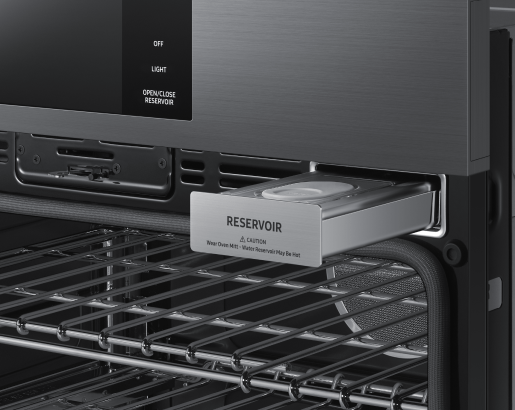 30" Steam-Assisted Single Wall Oven, Graphite Stainless Steel