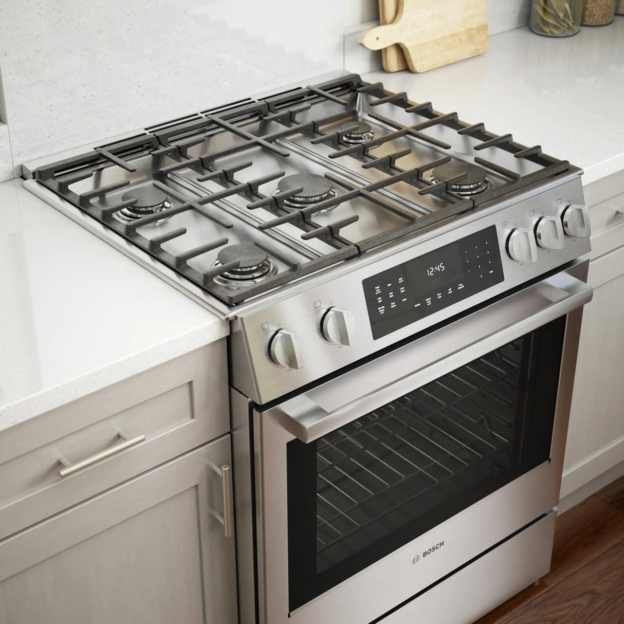 Benchmark™ Gas Slide-in Range 30'' Stainless Steel