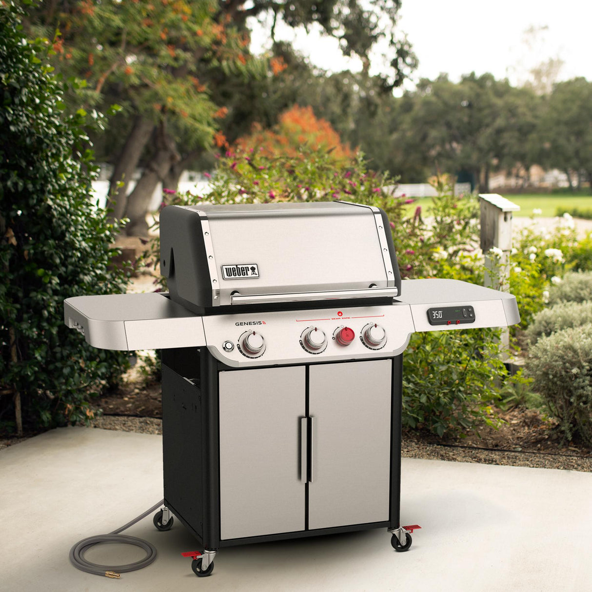 Genesis SX-325s Smart Gas Grill (Natural Gas) - Stainless Steel