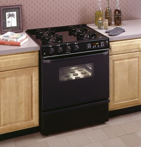 GE® 30" Slide-In Gas Range