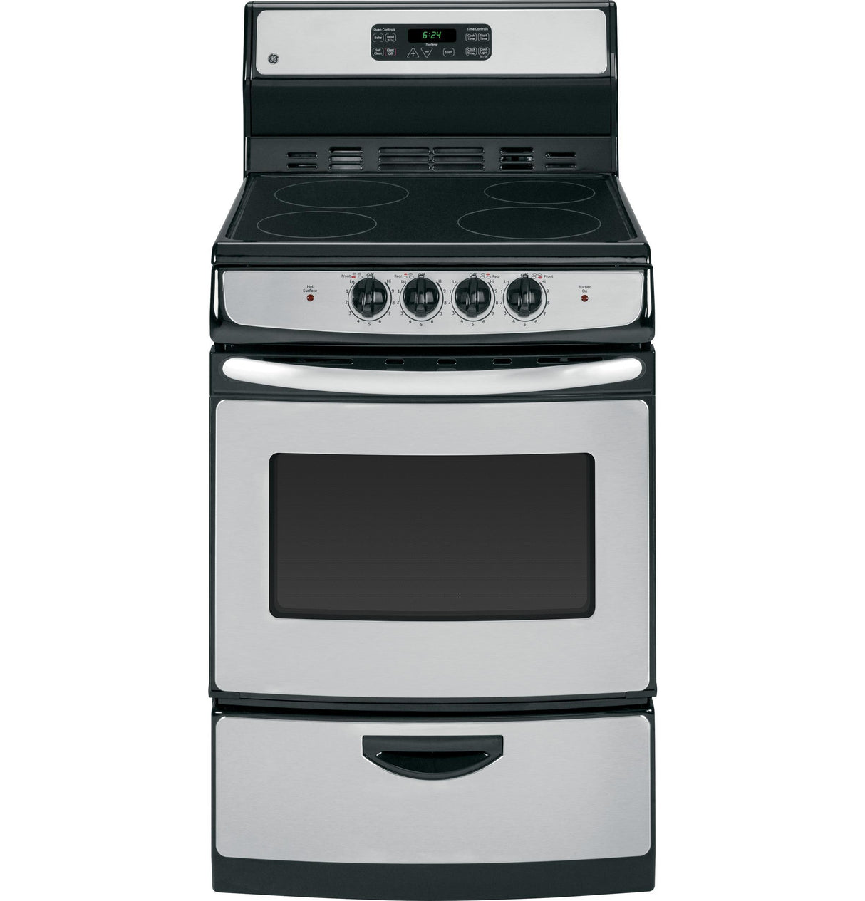GE® 24" Self Clean Free-Standing Electric Range