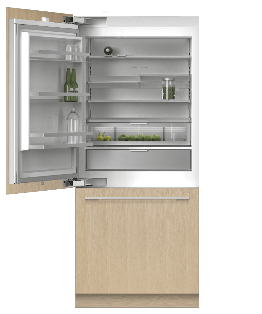 Integrated Refrigerator Freezer, 36", 19,2 cu ft, Ice & Water