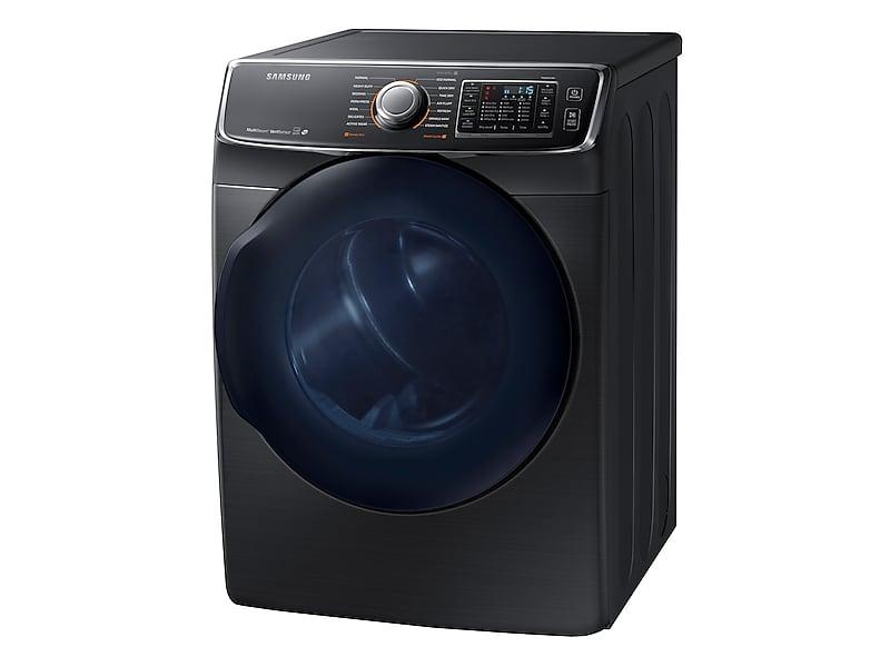 7.5 cu. ft. Gas Dryer in Black Stainless Steel