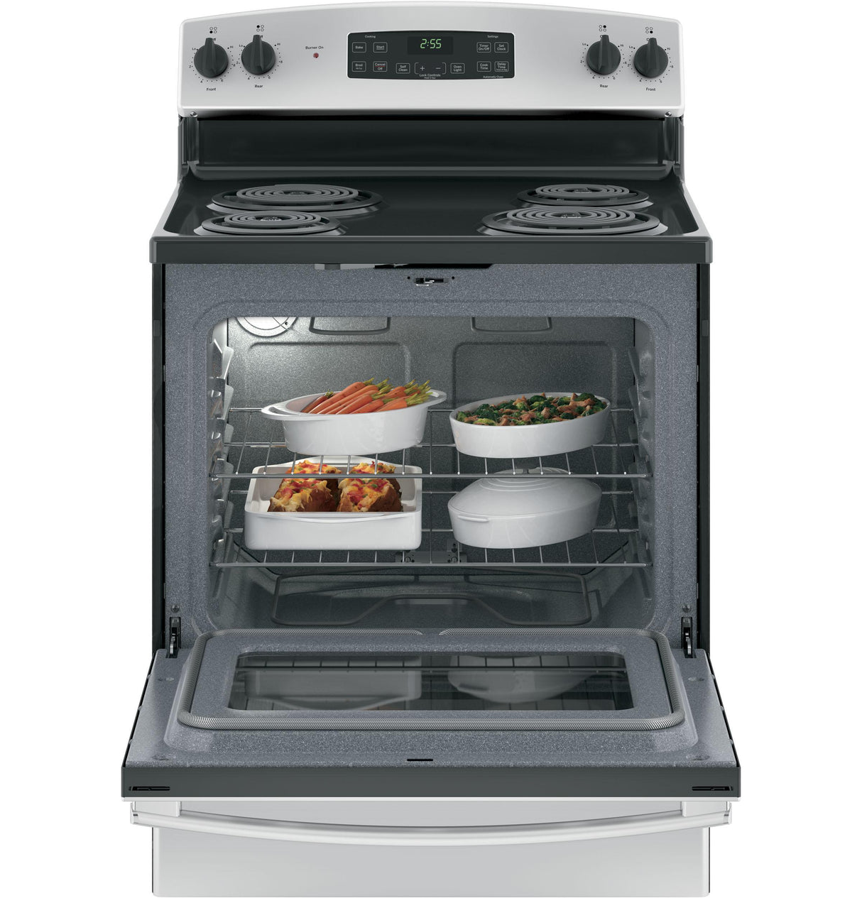 GE® 30" Free-Standing Electric Range