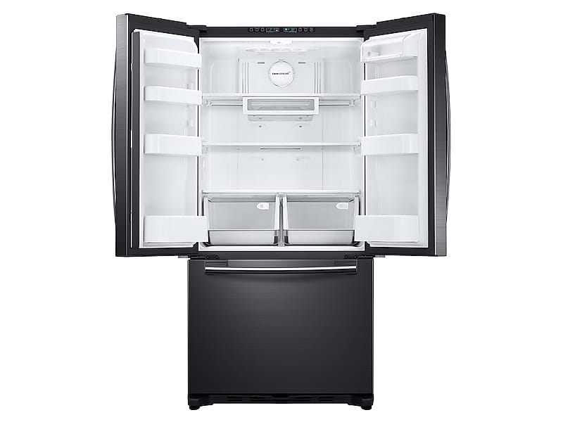 18 cu. ft. Counter Depth French Door Refrigerator in Black Stainless Steel