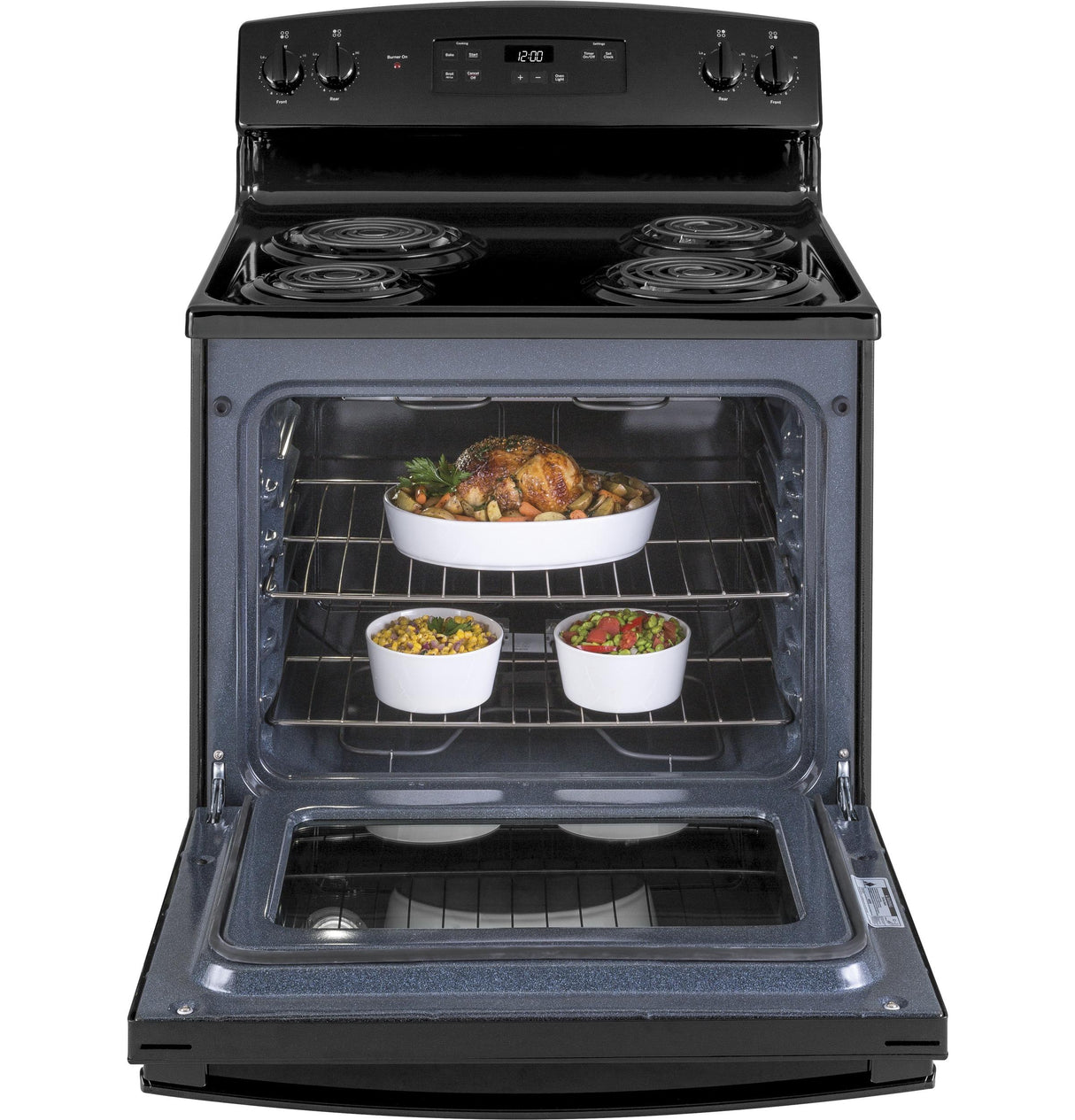 GE® 30" Free-Standing Electric Range