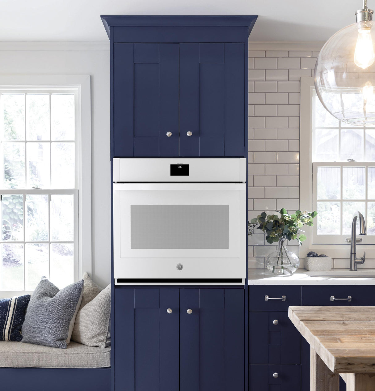 GE® 27" Smart Built-In Convection Single Wall Oven