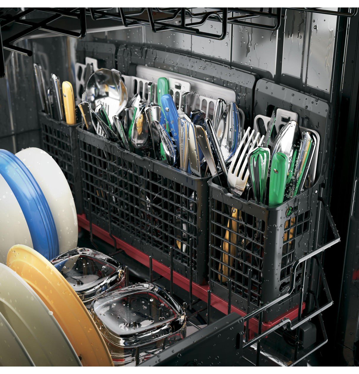 GE Profile™ Stainless Steel Interior Dishwasher with Hidden Controls
