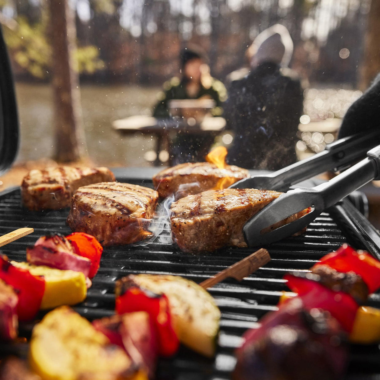 WEBER TRAVELER® COMPACT Portable Gas Grill - Black
