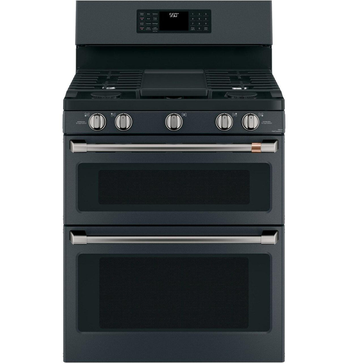 Café™ 30" Smart Free-Standing Gas Double-Oven Range with Convection