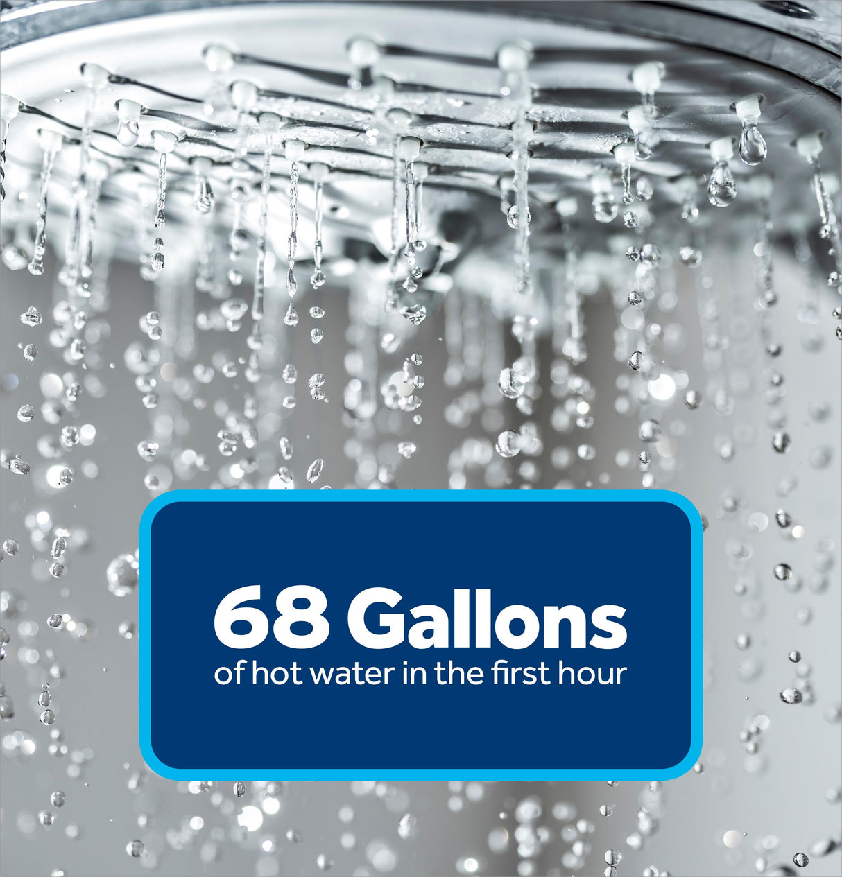 GE RealMAX Choice 40-Gallon Tall Liquid Propane Power Vent Water Heater