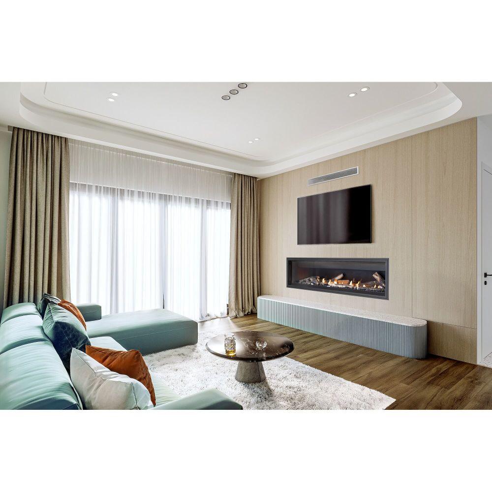 Ascent Linear 76 Direct Vent Fireplace