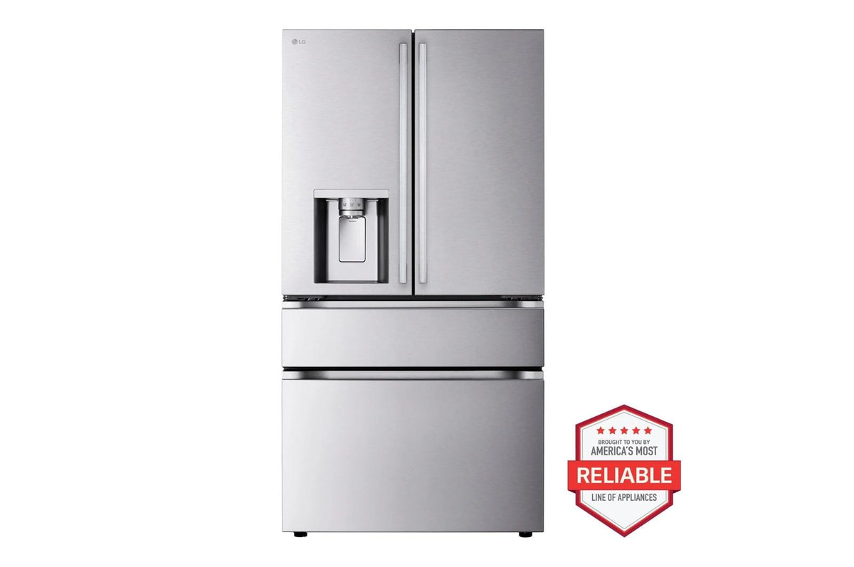 29 cu. ft. Standard-Depth MAX™ 4-Door French Door Refrigerator with Mini Craft Ice™ and Full-Convert Drawer™