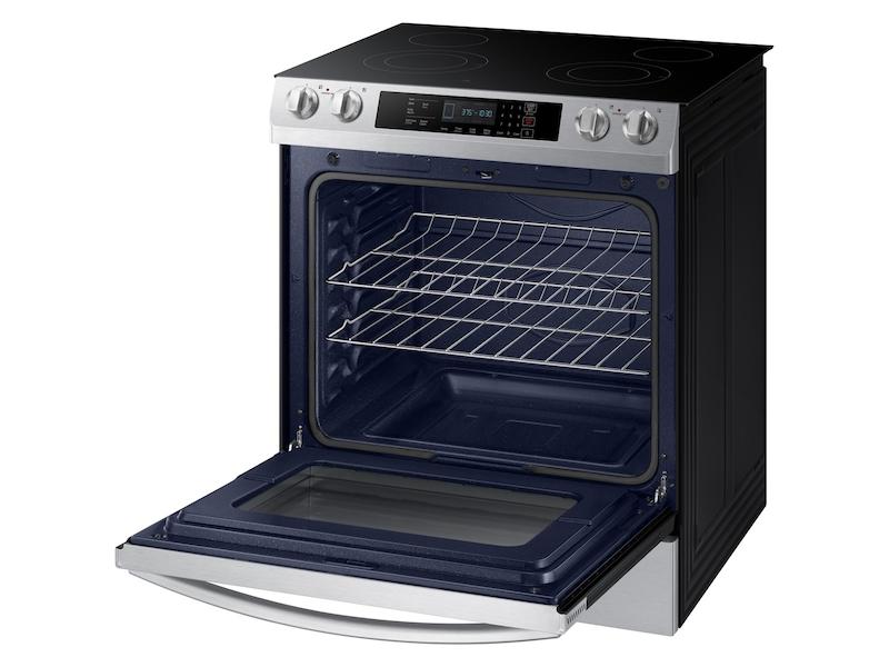 5.8 cu. ft. 4 Element Slide-in Electric Range in Stainless Steel