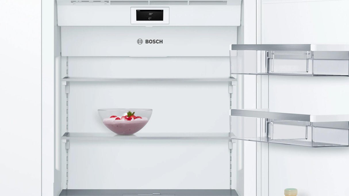 Benchmark® Built-in Bottom Freezer Refrigerator 30'' Flat Hinge