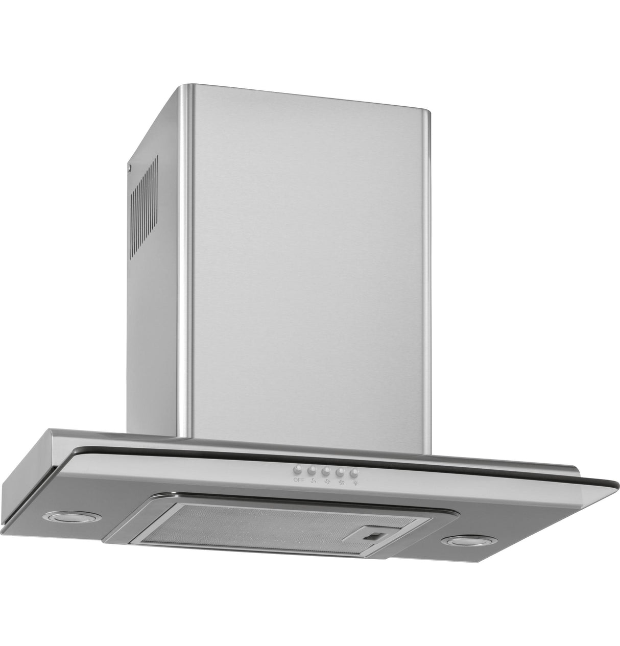 24" Chimney Vent with Tempered Glass