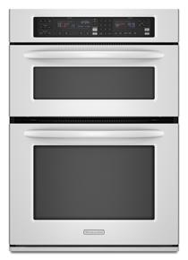 Combination Oven 27" Width 1.4 cu. ft. Microwave Capacity 3.8 cu. ft. Oven Capacity Microwave Convection Cooking Even-Heat™ True Convection System