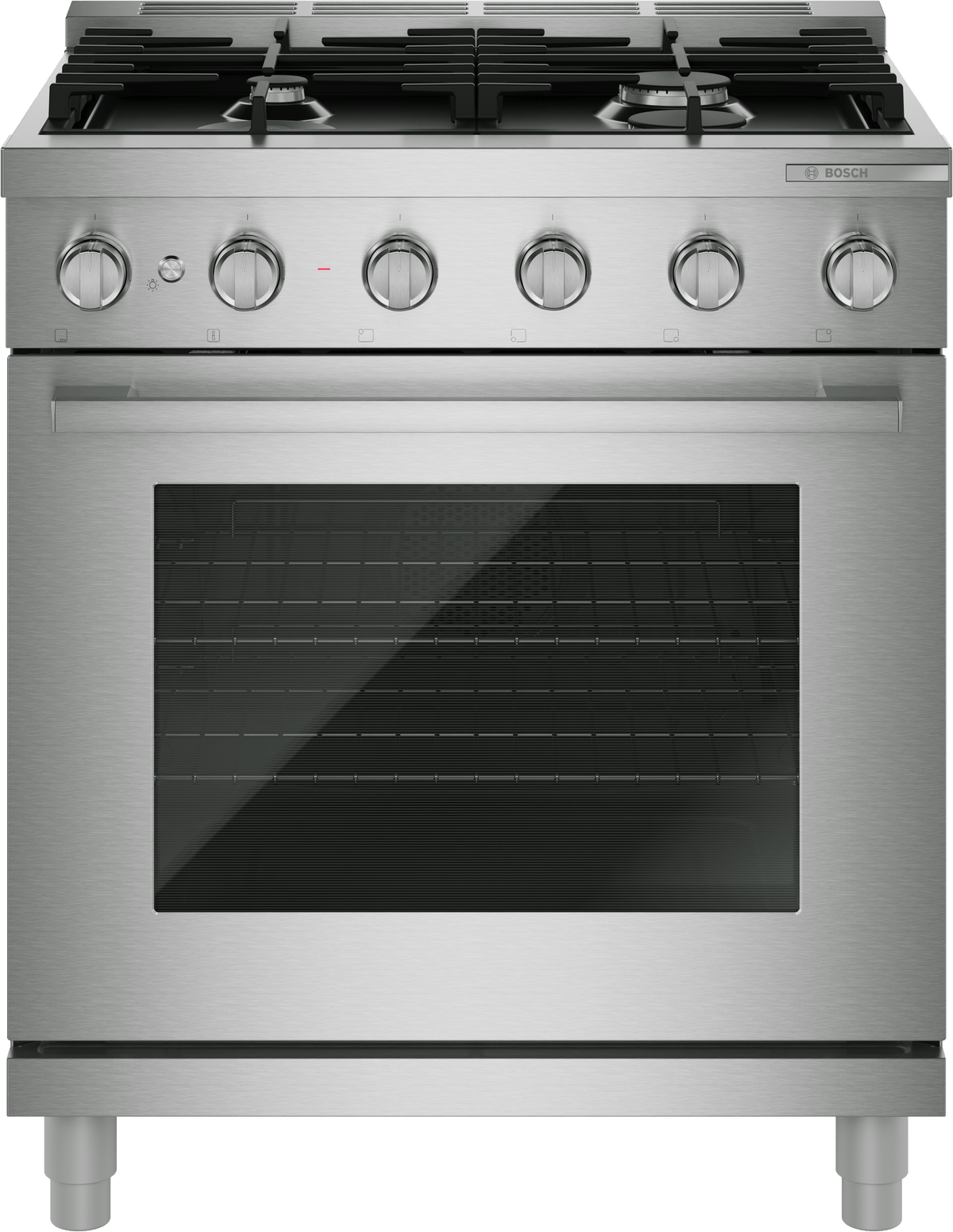 500 Series, Dual fuel freestanding range, 30'', Stainless steel