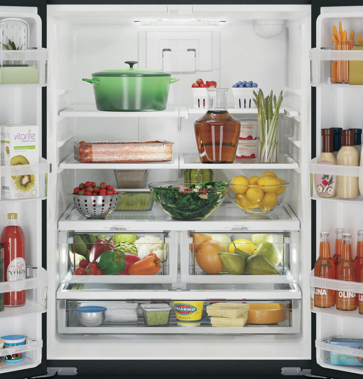 GE® ENERGY STAR® 18.6 Cu. Ft. Counter-Depth French-Door Refrigerator