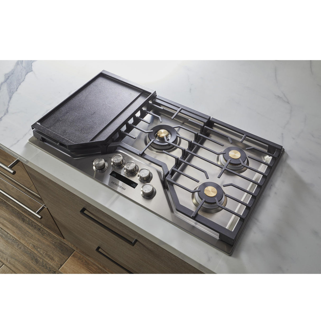 Monogram 36" Deep-Recessed Gas Cooktop