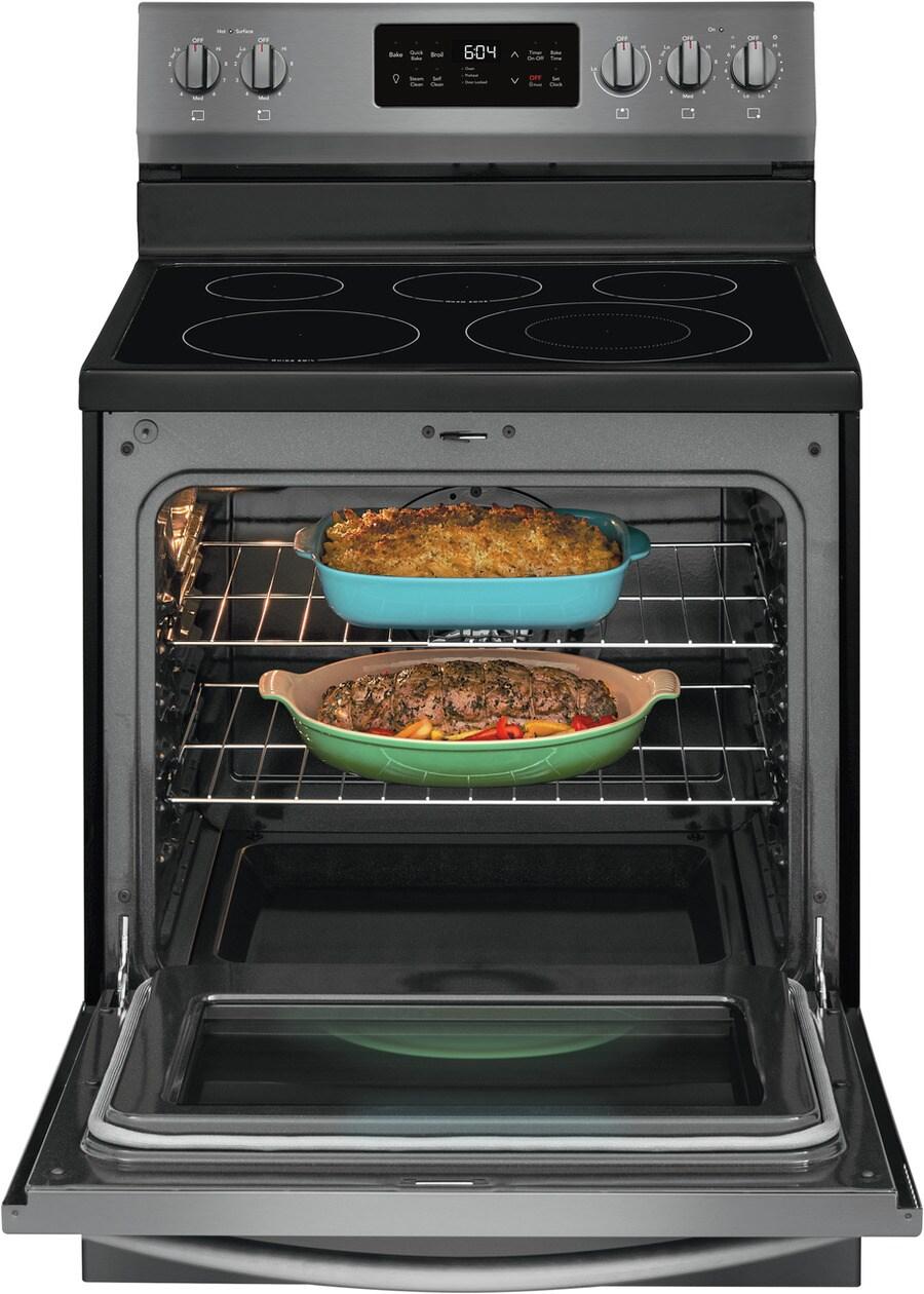 Frigidaire Gallery 30" Freestanding Electric Range with Steam Clean