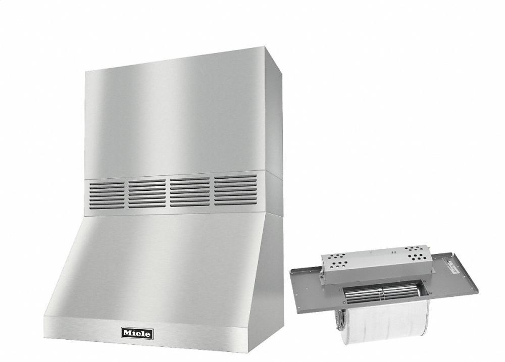 DAR 1220 Set 4 Wall-Mounted Range Hood With Circulation Mode with integrated XL motor including 18" chimney cover