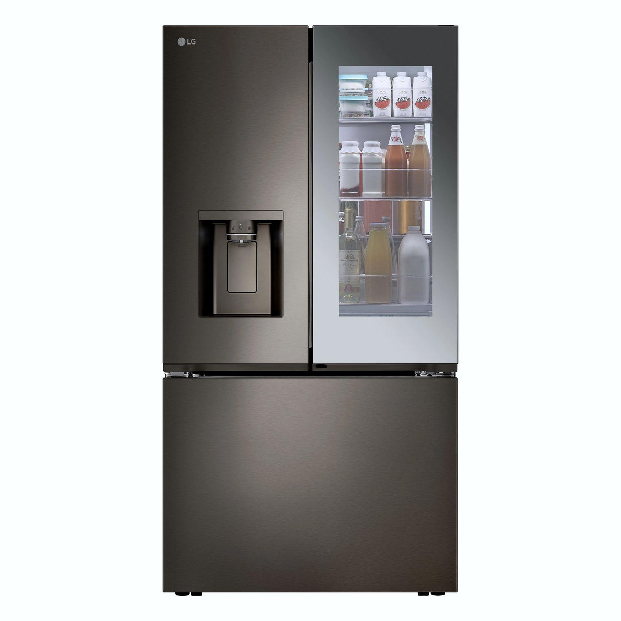26 cu. ft. Smart Mirror InstaView® Counter-Depth MAX™ French Door Refrigerator with Four Types of Ice